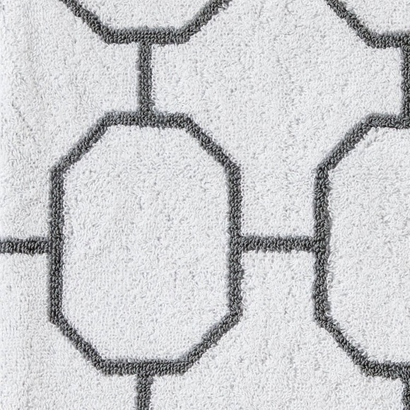 NWT Vern Yip Lithgow Bath Towel Gray-SKL Home - Picture 5 of 7